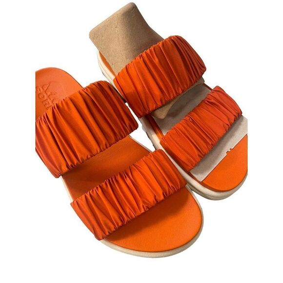 Sorel Roaming Two Strap Slide Desert Sun/ Chalk NIB New 6 / 6.5 - Picture 4 of 8